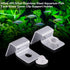 Pack of 4 Stainless Steel Aquarium Fish Tank Glass Cover Clip Support Holder for Protecting(12mm)...