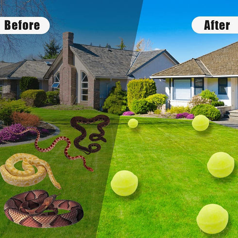 SEEKBIT Snake Away Repellent for Outdoors Indoor, Snake Repellent for Yard Lawn Garden Camping Fishing for Repelling Snakes Rats and Other Pests (...