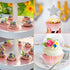 Funtery 300 Count Pink Cupcake Liners Pink Gold Bridal Shower Cupcake Wrappers Cupcake Wrappers Decorations Paper Cupcake Liners for Baking Baby B...