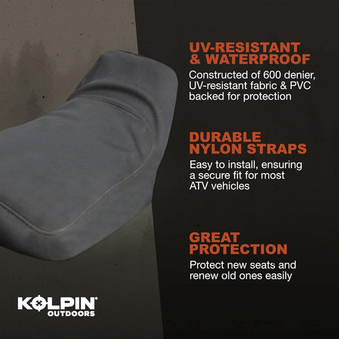 Kolpin Seat Cover - Black - 93645 8.25 x 3.75 x 3.75 inches...