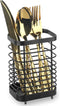 Utensil Holder Kitchen Utensil Organizer for Countertop Durable and Rust-Resistant Kitchen Utensils Holder for a Neat & Stylish Kitchen Setup?Blac...