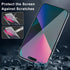 Compatible with iPhone 15 Pro Max Screen Protector,?2PACK? 9H Tempered Glass Film Case Friendly?HD Clear and Pravicy Screen Protector for 15 pro m...