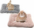 MANSHU Small Animal Plush Bed, Bunny Bed, for Bunny, Squirrel, Hedgehog, Pink and Gray 2Pcs....