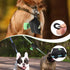 Dog Poop Bag Holder for Leash, Dog Waste Bag Dispenser with 1 Roll of Pet Trash Bags and Carabiner Clip, Soft Portable Doggie Poop Bag Dispenser w...