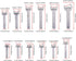 12PCS Single Open Ended Wrench Set Silver Flat Spanner Combination 1.5mm Ultra Thin Repair Tool for Limited Space Conditions...