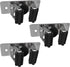 Broom and Mop Holder Wall Mounted - Heavy Duty SUS304 Stainless Steel Screw and Adhesive Broom Hanger Rack Tool Organizer Storage for Laundry Room...