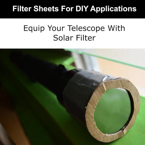 Gravitis AstroSnap: DIY Solar Filter Sheet Variants for Enhanced Sun Photography with Telescopes, Binoculars and Cameras - ISO 12312-2 Compliant, ...