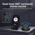 Portable Bluetooth Speaker - 360°HD Sound, Bluetooth 5.3,/TWS Stereo Sound/Magnetic for Speaker/Great bass quality/15H Playtime/TWS Pairing/for Ho...