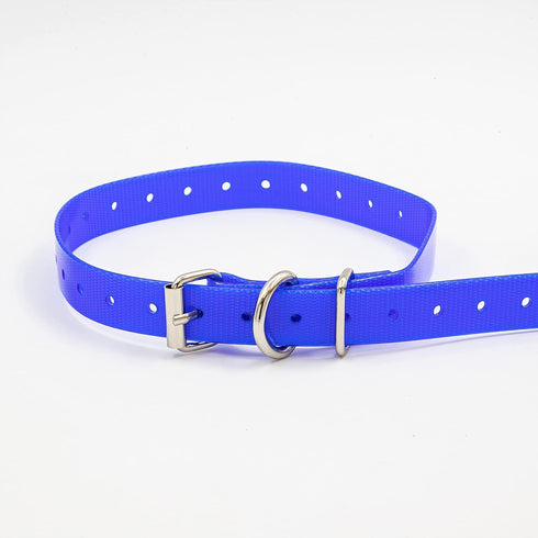 27 ½” X ¾” Replacement Dog Collar Strap Band with Double Buckle Loop for All Brands Pet Training Bark, Shock,e-Collars and Fences. Wide Variety of...