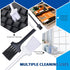 2 Pcs Keycap Puller Switch Puller+2 Pcs Keyboard Cleaning Brush, Stainless Steel Keycap Removal Tool for Mechanical Keyboard Clean Computer Cleani...