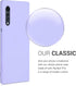 kwmobile Case Compatible with LG Velvet Case - Soft Slim Protective TPU Silicone Cover - Lavender...