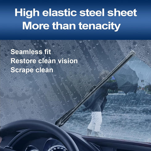 Quality All-Season Premium Windshield Wiper Blade Replacement For BMW 420i 2016-2020, Easy For Installation 24"+18"(pack of 2)...