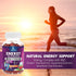Energy Gummies Vitamin B12, Green Tea & Natural Caffeine Support, Extra Strength 1000 mcg Daily Energy Vitamins, Delicious Berry Flavor Gummy Chew...