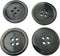 20pcs Large Coat Buttons,Suit Buttons,1 inch 25mm Resin Buttons for DIY Sewing Tailor Crafts Coats Clothes (Black) PT1232...