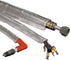 Design Engineering 010404 Heat Sheath 1-1/4" I.D. x 3ft Aluminized Sleeving for Ultimate Hi-Temp Protection...