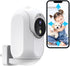 P Panoraxy AI 2K 3MP Wifi Security Indoor Camera, Wireless Plug in Camera, 24/7 Human&Sound Detection, 2.4G PTZ Pet Camera, Dual-Way Talk, Color N...