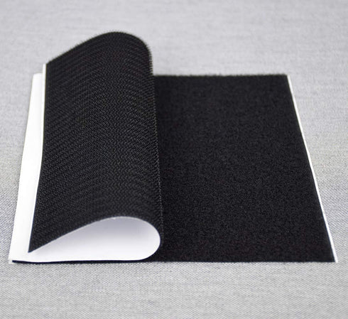 Aobrill Non Slip Couch Cushion Pad, 6x6 Inch Hook Loop with Strong Adhesive to Keep Couch Cushion from Sliding (8PCS, Black)...