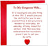 Sentimental Anniversary Card for Wife, Birthday Card for Her, Wedding Card for Wife, To Gorgeous Wife Card from Husband with Envelope...