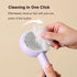 Cat Brush for Shedding,Pet Grooming Self Cleaning Slicker Brush,Removes Mats,Tangles and Loose Hair,Shedding Brush for Short or Long Haired Cats D...
