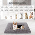 Reversible Dog Bed Mat with Plush and Corn Velvet,Soft Warm Pet Cushion, Dual Purpose Washable Sleeping Mattress Bed for Small Medium Large Dog an...