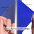 RENLITONG Blue Iron on Vinyl - 12Inch by 5ft Roll HTV Heat Transfer Vinyl for T-Shirt HTV Rolls for All Cutter Machine - Easy to Cut & Weed for He...