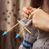RELIAN Double Pointed , 75 Pcs Bamboo Knitting Needles Set, 15 Sizes from 2.0mm-10.0mm(8 Inches Length)+ 4Pcs Knitting Needles Point Protectors...