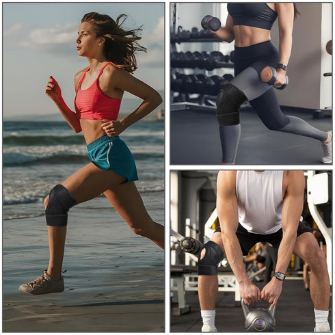 Giantree Knee Brace for Women Men, Knee Braces for Knee Pain Patellar Tendon Support Strap, Relief Recovery Meniscus Tear Arthritis Pain Adjustabl...