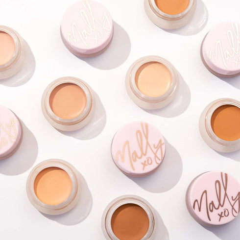 Mally Beauty Stress Less Performance Concealer - Beige - Buildable Coverage - Formulated with Niacinamide - Brightens and Hydrates - Covers Rednes...