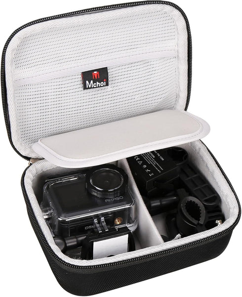 Mchoi Hard Carrying Case Suitable for AKASO EK7000 / 4K30FPS Action Camera Ultra HD Underwater Camera, Waterproof Shockproof Action Camera Travel ...