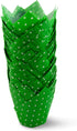 Polka Dot Green Tulip Baking Cups Cupcake Liners Muffin Liners Greaseproof Paper (100, Polka Green)...