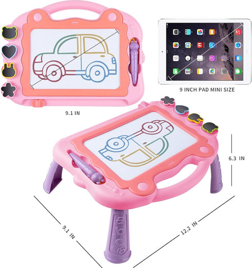 Magnetic Drawing Board Sketch Doodle for 3 4 5 Year Old Baby, Educational Learning Toys Age 3-5 Year Old Girls, Erasable Doodle Board for Kids, To...