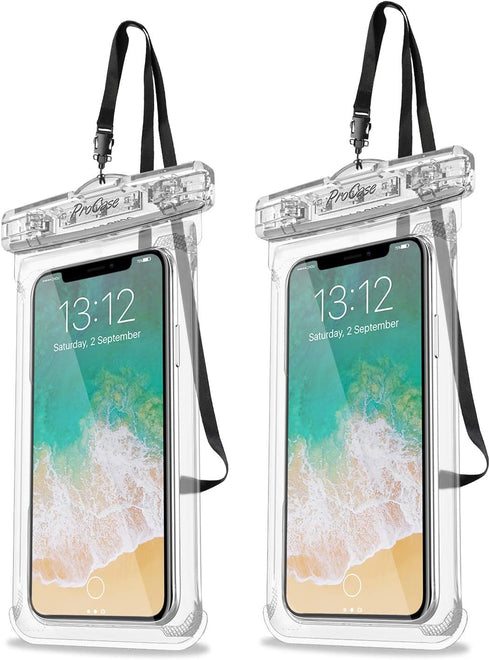 ProCase Waterproof Phone Pouch Case for snorkeling, Underwater Dry Bag for iPhone 15 14 13 Pro Max 12 11, Galaxy S24 S23 S2 Ultra Note Pixel Up to...