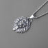 JWM Men's Punk Pendant Necklace Jewelry for Men Women with 23.6'' Stainless Steel Square Pearl Chain...