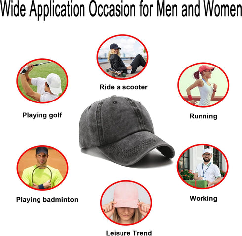 Baseball Cap Golf Dad Hat Adjustable Original Classic Low Profile Cotton Hat Unconstructed Plain Cap Men Women...