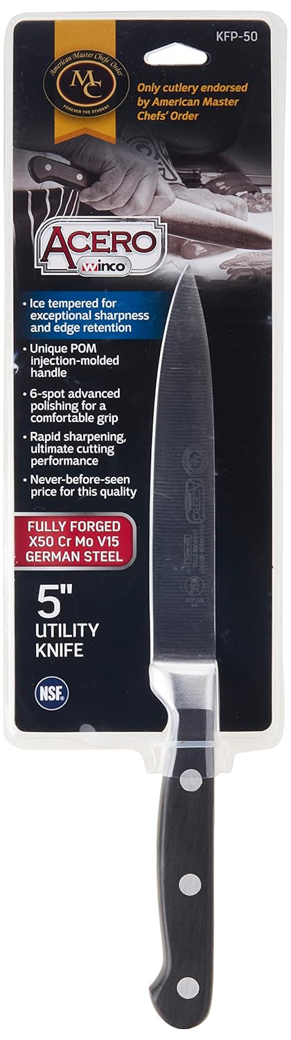 Winco Utility Knife, 5-Inch...