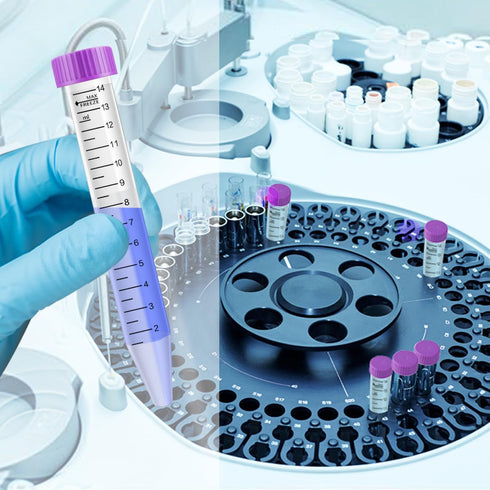 Centrifuge Tubes, 15mL 50ml Max RCF 12500 Higher Quality Conical Test Tubes, Polypropylene, Leak-Proof Test Tubes with Caps, Plastic Container wit...