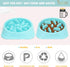 JASGOOD Slow Feeder Large Dog Bowls Slow Eating Pet Bowl Eco-Friendly Non-Toxic Preventing Choking Healthy Design Bowl for Large Dog Pet Stop Bloa...