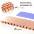 M.2 2280 SSD Heatsink Copper Kit, 67x18x4mm Cooler Heat Sink + Silicone Based Thermal Pad for Cooling M.2 SSD, NVME SSD, SSD...