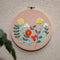 Meecaa Flowers Grass Leaves Embroidery Kit Starter Set, Hand Embroidery Set,Pattern Printed Cross Stitch Set for Beginner Adults, with Embroidery ...