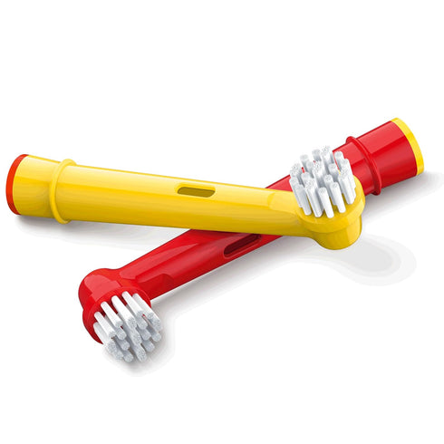 Beurer TB10 Kids Electric Toothbrush Replacement Brush Heads Only - 2 Pack - Theo The Tiger...