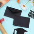 100 Sets Small Black Envelopes with Small Blank Gift Business Card Wedding Invitation Pocket Envelopes for Graduations Wedding Shower Holiday 4.3 ...