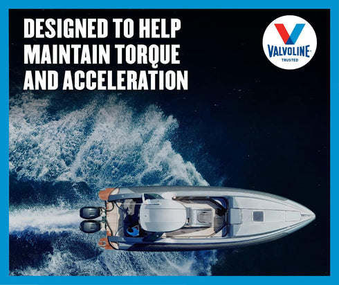 Valvoline 2-Cycle Marine TCW-3 Motor Oil 1 QT...