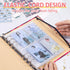 tutata Kpop Photocard Binder, Kpop Photocard Holder Book with Elastic Cord, 25 Sleeves, Hard Cardboard...