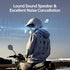 Motorcycle Bluetooth Headset Speaker Skiing Earphone Waterproof Bluetooth Helmet Headset with Noise Cancellation Ultra-Thin Wireless Bluetooth Hea...