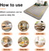 Dish Drying Mat for Kitchen Counter, Dishes, Dish Rack, Coffee Machine, Appliance, Coffee Bar Accessories, Super Absorbent and Quick Drying Mat, L...