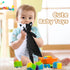 Pro Goleem Cat Loveys for Babies, Soft Security Blanket High Contrast Baby Toys for Newborn Stuffed Animals Baby Gifts for Boys and Girls, 16 Inch...