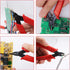Flush Cutter, Wire Cutters, BS-8109 Soft Wire Cutter Pliers Precision Micro Cutter Anti-Slip Flush Cutter for Electronics Aluminum Jewelry 3D Prin...