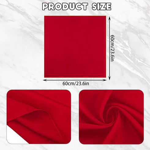 Women's Silk Feeling Scarf Satin Head Scarves, 23.5 inch Trends Scarf Breathable Lightweight Clothing Accessories...