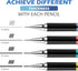YISAN Mechanical Pencil Set 0.3 & 0.5 & 0.7 & 0.9mm,Automatic Pencil,Lead Pencils 4 PCS with Erases and Lead Refills for School Writing,Skeching,D...
