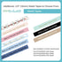 Brother P-touch Embellish Gold Print on Pink Satin Ribbon TZERE34 ~½” Wide x ~13.1’ Long for use with P-touch Embellish Ribbon & Tape Printer...